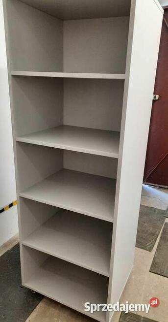 Polecam Stabilny Mobilny Regał na kółkach z Hamulcami