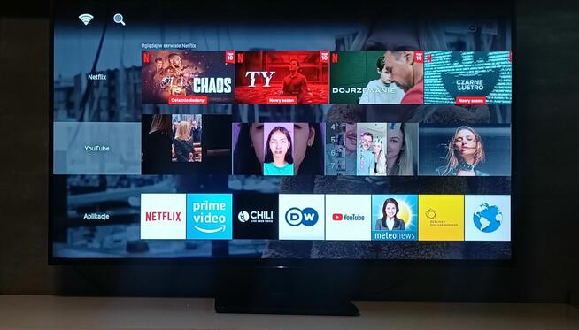 55 Cali TV Sony LED 4K HDR Smart TV DVB-T2 Hevc + Uchwyt +