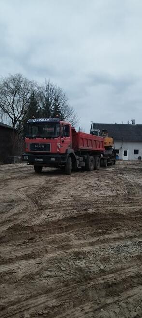 Gruz płyty drogowe, kamień, utwardzenie terenu, niwelacja,