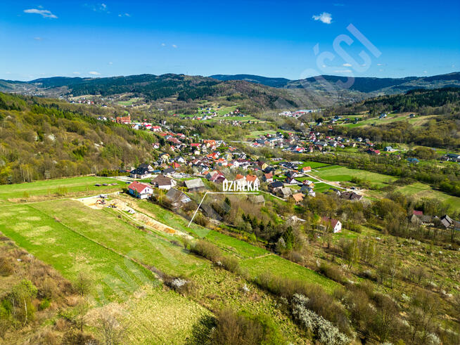 Słoneczna i widokowa działka w Budzowie