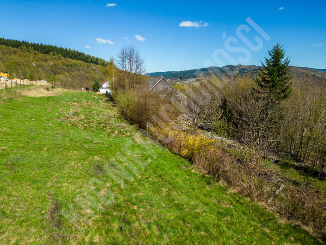 Słoneczna i widokowa działka w Budzowie