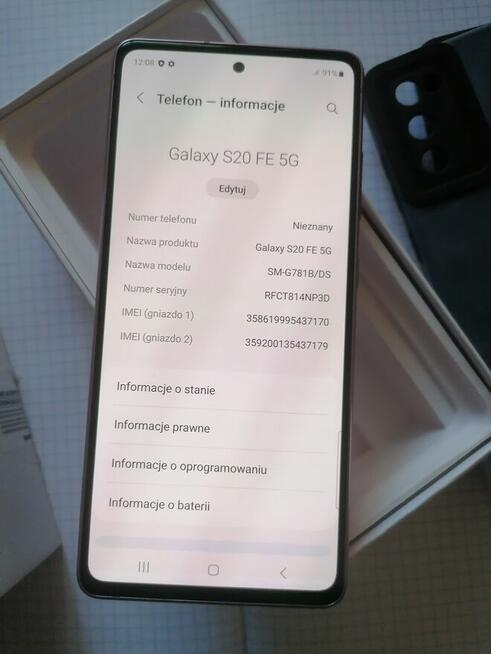Samsung Galaxy s 20 Fe