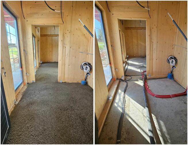 Ciepła wylewka styropianowa granulat styropianowy ARTI