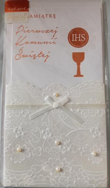 Pamiątka Pierwszej Komunii Świętej nowa zafoliowana z kopert