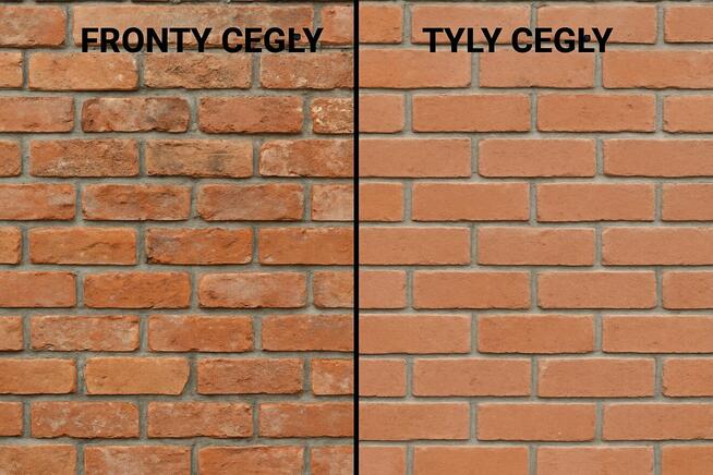 Układanie płytek z cegły rozbiórkowej, tarasy, ściany, komin