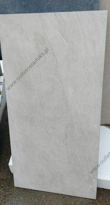 Płytki tarasowe 2cm na schody gres 120x60 City white Cerrad