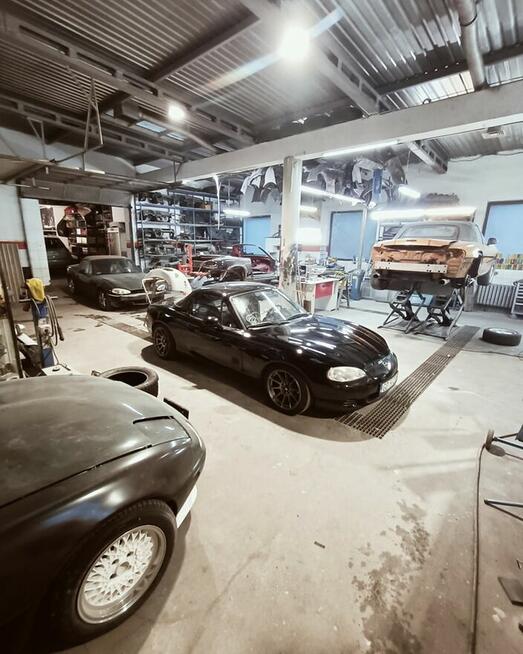 Warsztat samochodowy Mazd MX-5. Naprawy, serwis
