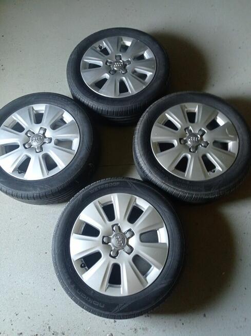 Koła 16 5x112 ET 50 audi, VW, 205/55R16 Nokian