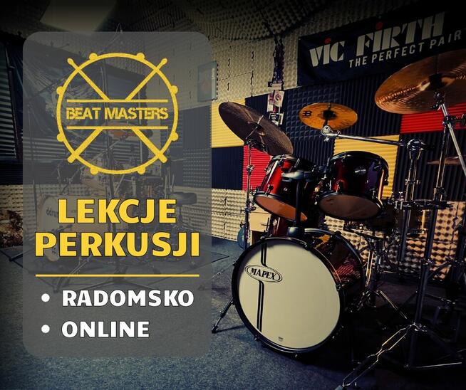 Nauka gry na perkusji/Lekcje gry na perkusji Radomsko/Online