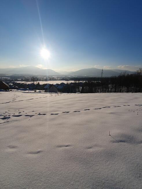 Sprzedam działkę budowlaną widokową