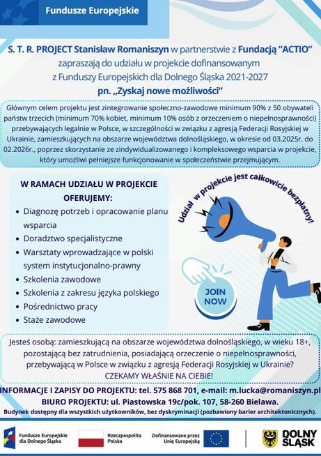 Projekt Zyskaj nowe możliwości