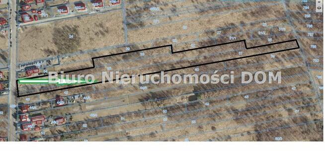 Działka usługowa Częstochowa Liszka