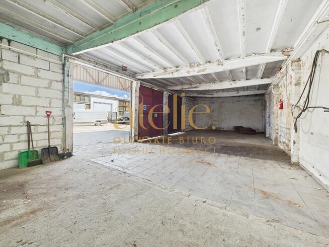 Działka Przemysłowa z obiektem Magazynowym.