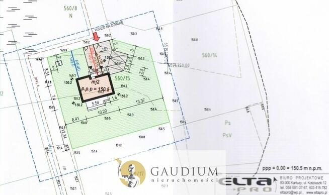 Działka z PnB i mediami | Młynek k. PRZODKOWA