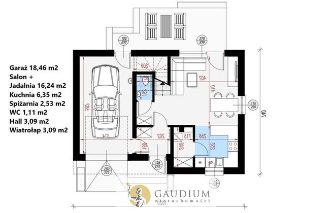 Działka z PnB i mediami | Młynek k. PRZODKOWA