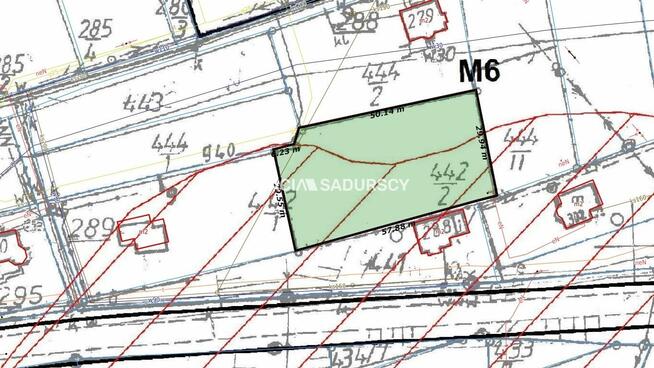 Działka budowlana Łęki gm. Myślenice