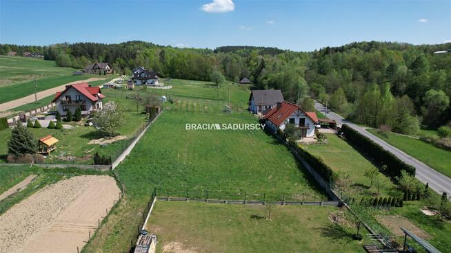 Działka budowlana Łęki gm. Myślenice