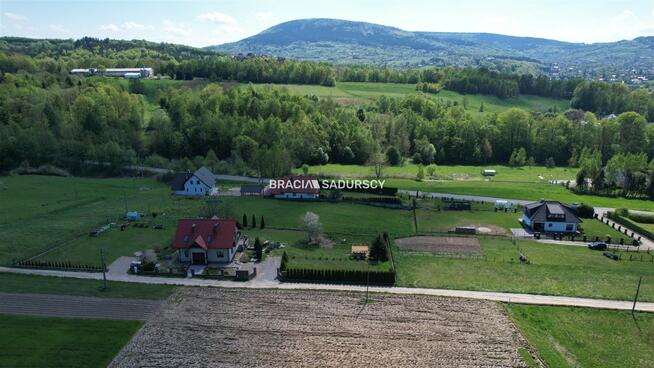 Działka budowlana Łęki gm. Myślenice