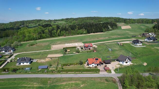 Działka budowlana Łęki gm. Myślenice