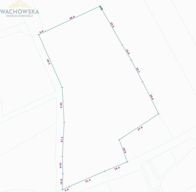Działka inwestycyjna Grodziszcze gm. Świebodzin