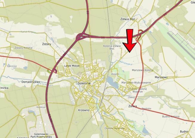 Działki inwestycyjne pod Goleniowem