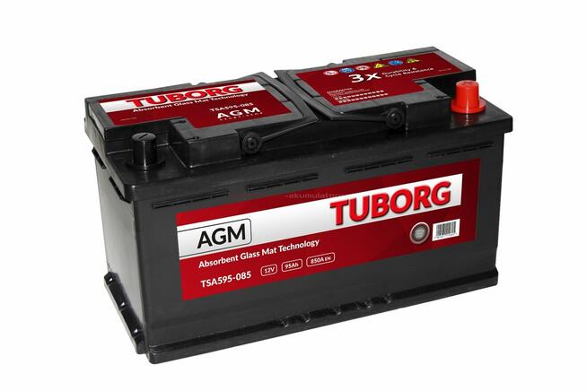 Akumulator Tuborg AGM TSA595-085 12V 95Ah 850A