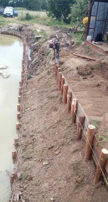 Fundamenty, ściany oporowe, gabiony, przepusty, jazy, żelbet