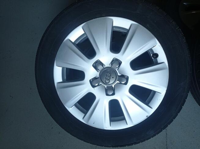 Koła 16 5x112 ET 50 audi, VW, 205/55R16 Nokian