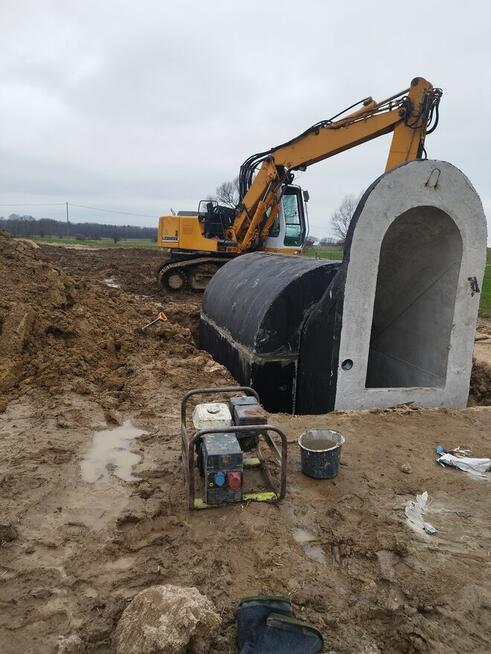 Fundamenty, ściany oporowe, gabiony, przepusty, jazy, żelbet