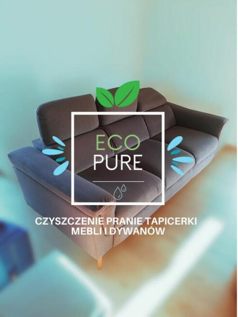 Pranie tapicerki Wrocław - EcoPure.pl