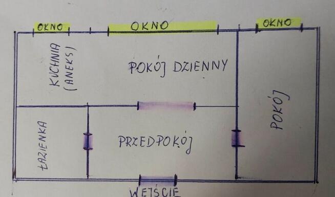 mieszkanie z KW. ul Poprzeczna. 32,3 m2. Parter. Piwnica