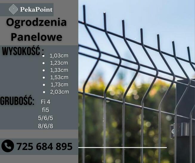 Panel ogrodzeniowy fi4 h=153