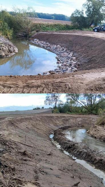 Fundamenty, ściany oporowe, gabiony, przepusty, jazy, żelbet