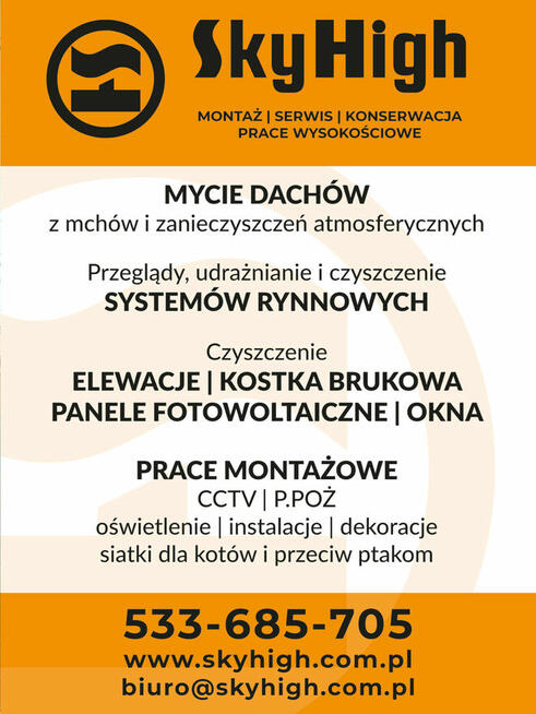 Siatki i kolce przeciw ptakom