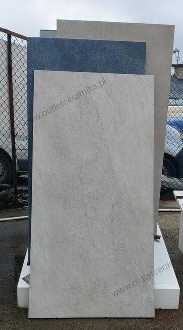 Płyty tarasowe mrozoodporne 120x60 gres 2cm City wave white