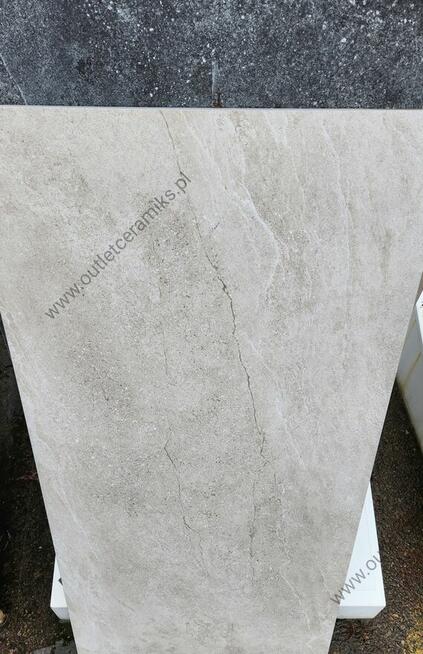 Płyty tarasowe mrozoodporne 120x60 gres 2cm City wave white