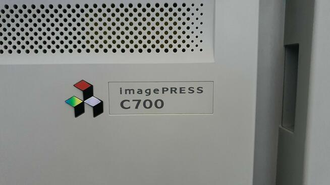 Maszyna do druku cyfrowego Canon imagePress C700 - stan bard