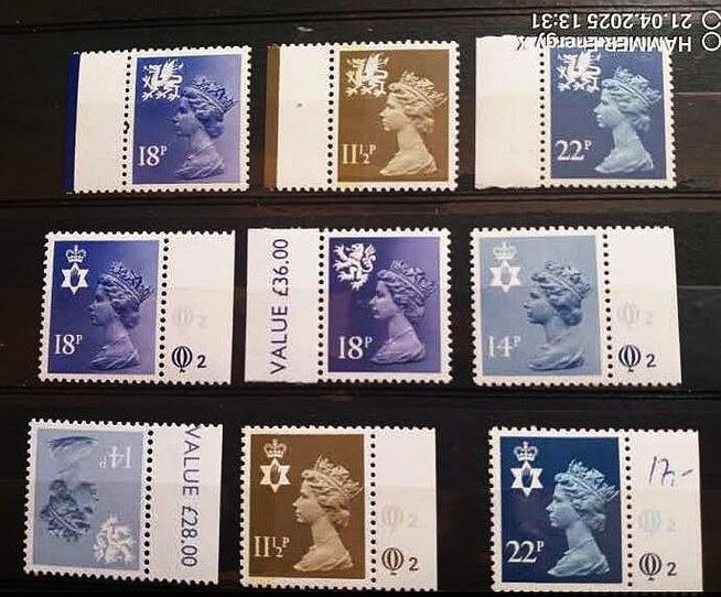 Znaczki Wlk.Brytania, HongKong