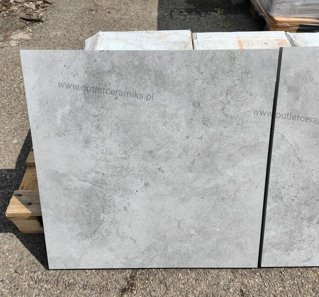 Płyty 2cm na taras wentylowany 80x80 Tacoma silver Cerrad