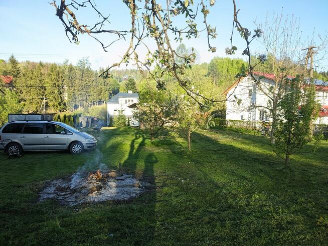 Działka budowlana z garażem i altaną