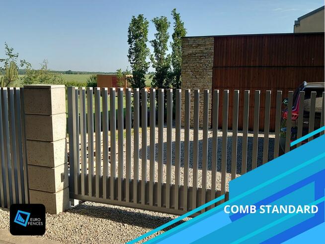 Nowoczesne grodzenia aluminiowe producent Euro Fences