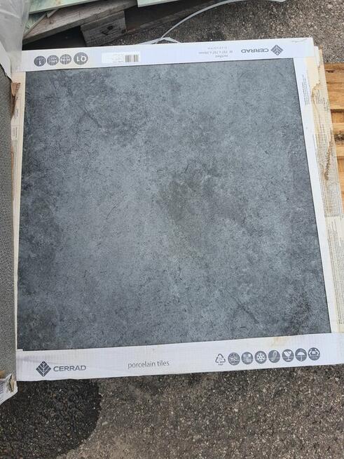 Ceramiczne płyty tarasowe antracytowe 2cm 80x80 gat.1 Tacoma