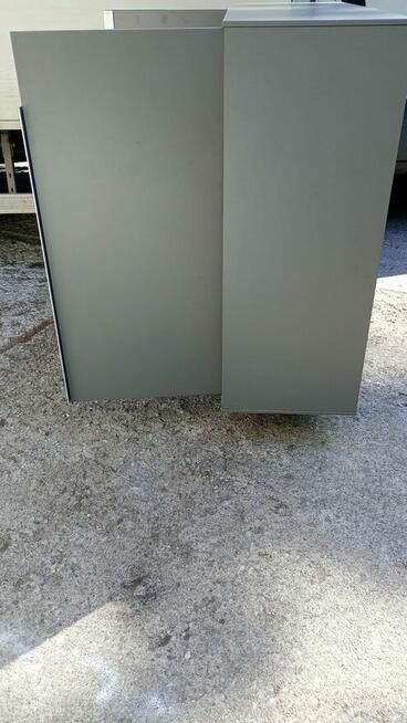 Komoda szafa szara 125x114cm komody szafy szafki biurowe