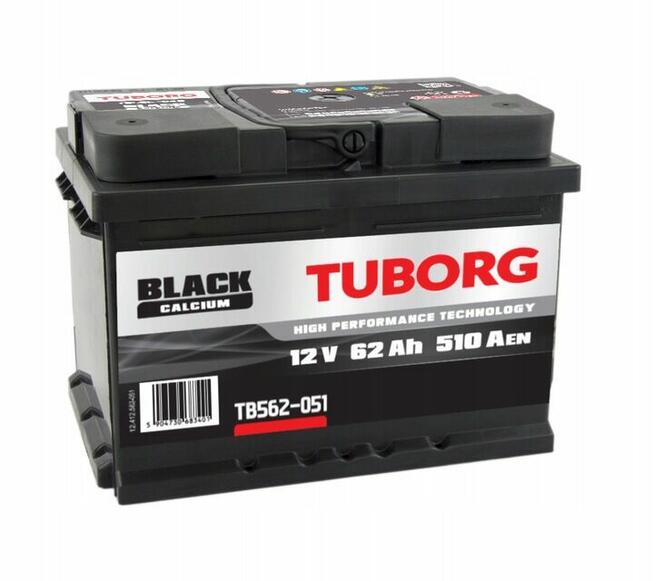 Akumulator Tuborg Black 12V 62Ah 510A