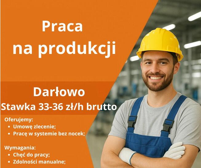 Pracownik produkcji- dobre warunki!