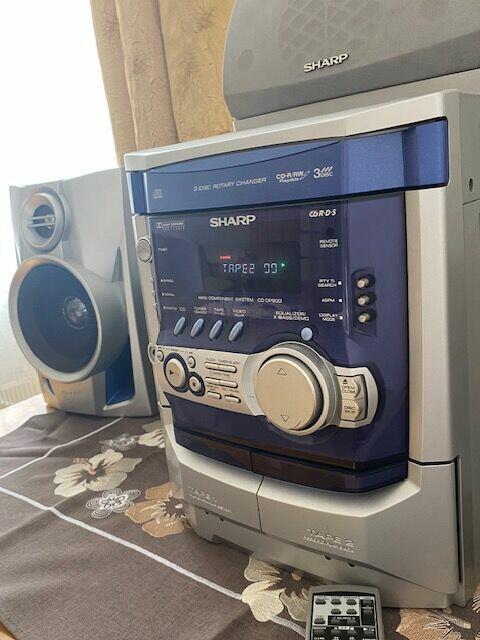 Wieża Sharp CP-DC9 plus 5 głosników