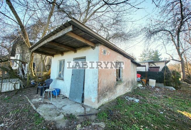 Działka ROD "Tysiąclecie" Brzeźnicka, 400m2, domek