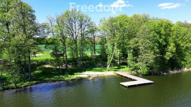 Działka nad jeziorem z warunkami zabudowy
