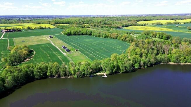 Działka nad jeziorem z warunkami zabudowy