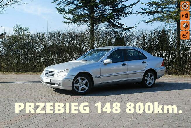 Mercedes C 180 Automat. 1,8 benzyna. Zarejestrowany w Polsce.